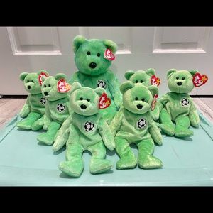 New ty Set Beanie Babies and Buddy